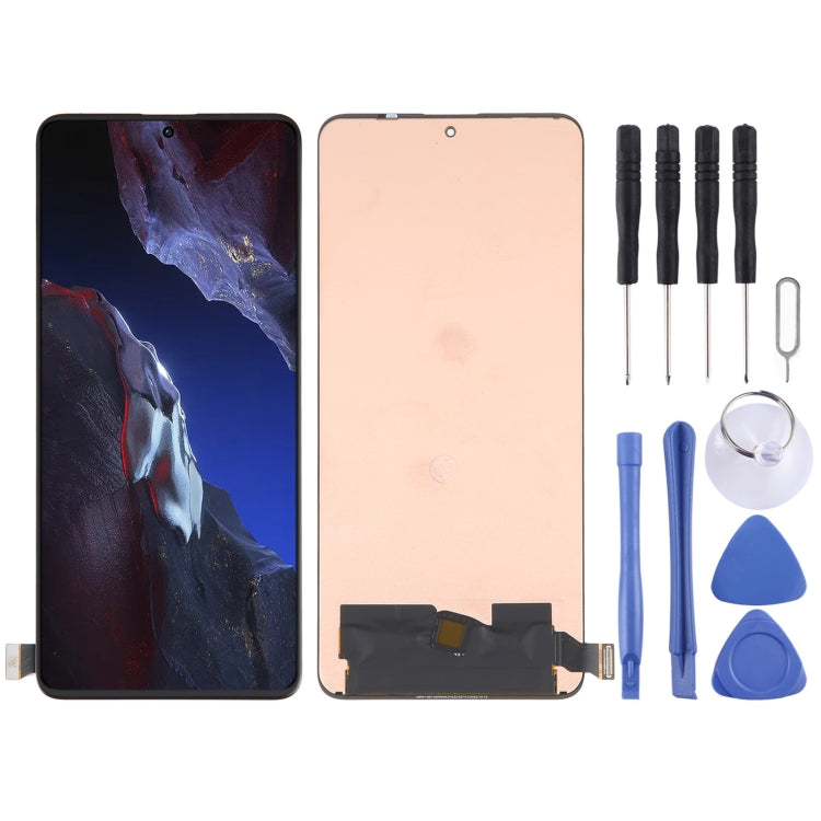 ⁧لشاشة Xiaomi Poco F5 Pro AMOLED LCD الأصلية مع مجموعة كاملة من المحولات الرقمية⁩, For Xiaomi Poco F5 Pro (Original)