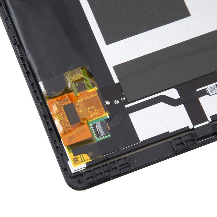 LCD screen with frame for Huawei MediaPad M5 Lite 10.1