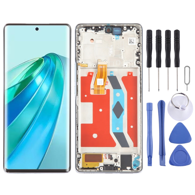 شاشة LCD أصلية كاملة مع إطار لهاتف هونر X9A