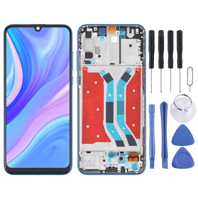 شاشة LCD مع إطار لهواوي P Smart S مجموعة كاملة
