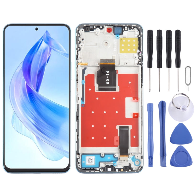 شاشة LCD أصلية كاملة مع إطار لهاتف هونر X50i