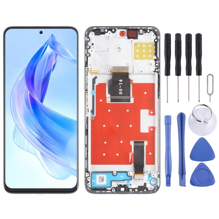 شاشة LCD أصلية كاملة مع إطار لهاتف هونر X50i