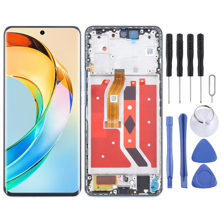 شاشة LCD أصلية كاملة مع إطار لهاتف هونر X50