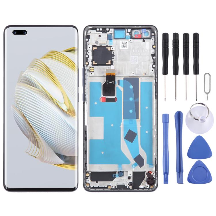 ⁧لهاتف Huawei Nova 10 Pro، مجموعة كاملة من محول الأرقام لشاشة LCD الأصلية مع الإطار⁩, For Huawei Nova 10 Pro (Original)