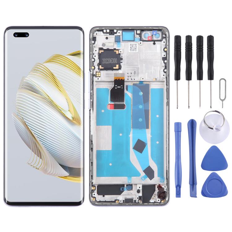 ⁧لهاتف Huawei Nova 10 Pro، مجموعة كاملة من محول الأرقام لشاشة LCD الأصلية مع الإطار⁩, For Huawei Nova 10 Pro (Original)