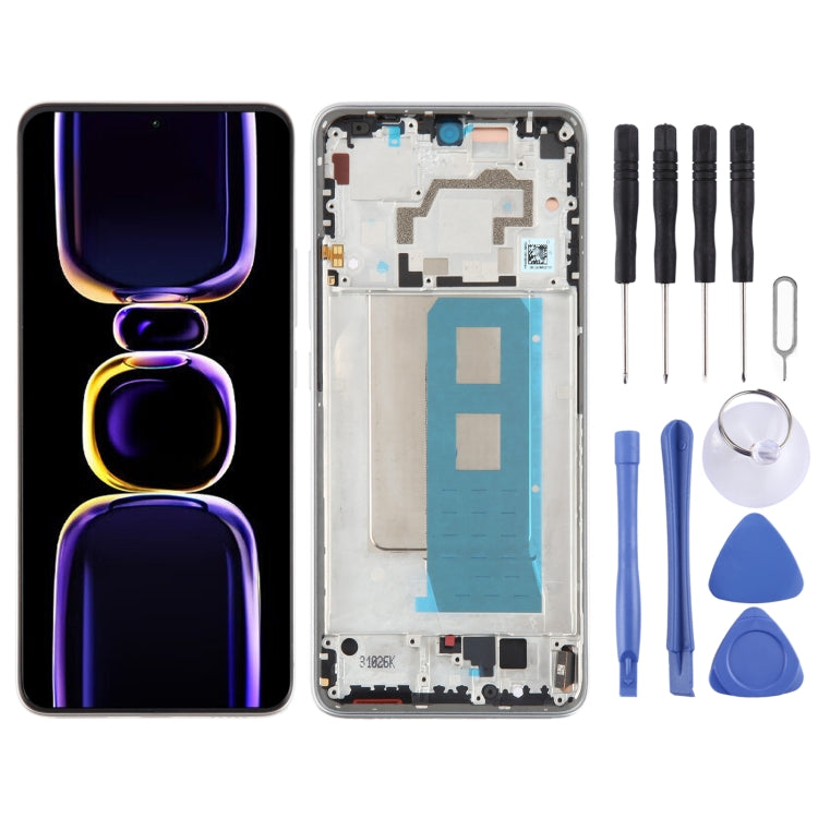 شاشة AMOLED أصلية شاومي Poco F5 Pro مع إطار