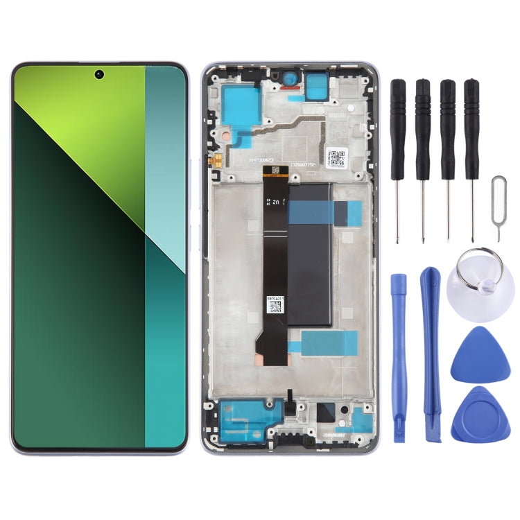 شاشة AMOLED أصلية شاومي Poco X6 مع إطار
