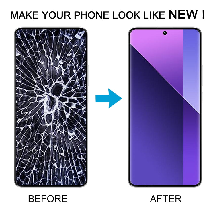 شاشة AMOLED أصلية شاومي Redmi Note 13 Pro+ مع إطار