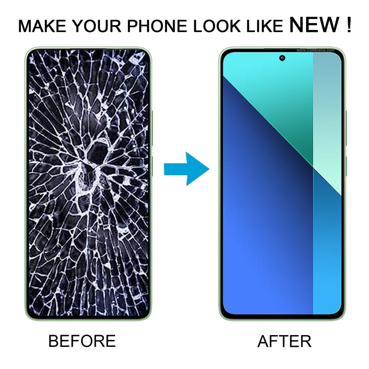 شاشة AMOLED أصلية شاومي Redmi Note 13 4G مع إطار