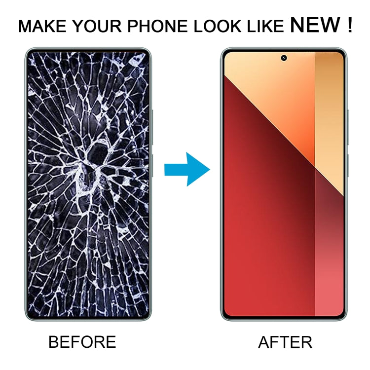 شاشة AMOLED أصلية شاومي Redmi Note 13 Pro 4G مع إطار
