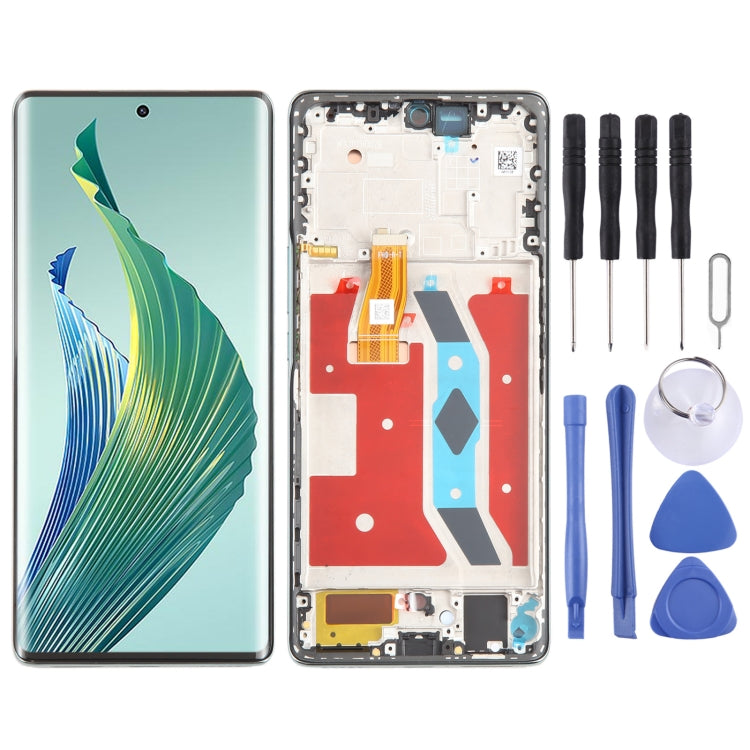شاشة LCD أصلية كاملة مع إطار لهاتف هونر Magic5 Lite