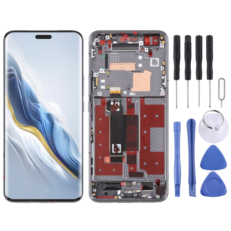 شاشة LCD أصلية كاملة مع إطار لهاتف هونر Magic6 Pro