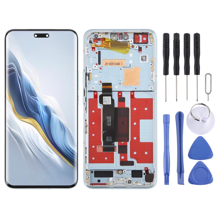 شاشة LCD أصلية كاملة مع إطار لهاتف هونر Magic6 Pro