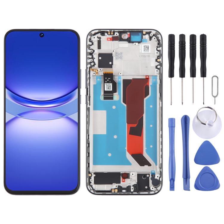 ⁧لهاتف Huawei nova 12 Lite، مجموعة كاملة من محول الأرقام لشاشة LCD الأصلية مع الإطار⁩, For Huawei nova 12 Lite(Original)