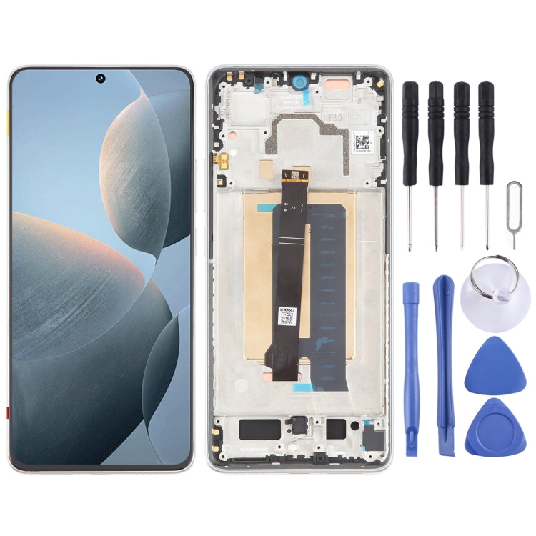 شاشة LCD أصلية مع إطار شاومي Redmi K70E مجموعة كاملة