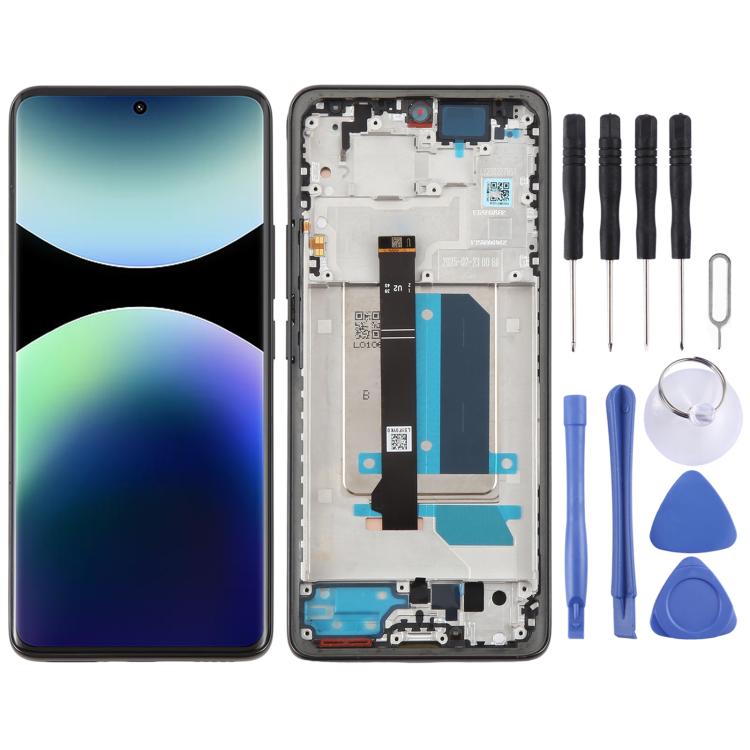شاشة LCD أصلية شاومي Redmi Note 14 Pro+ 5G مع إطار