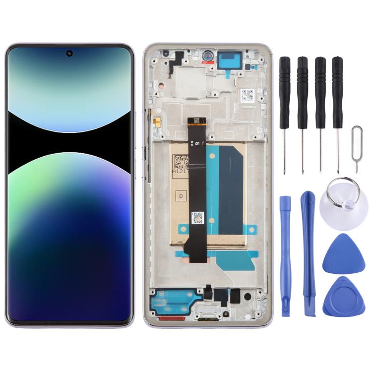 Original Xiaomi Redmi Note 14 Pro+ 5G LCD screen with frame