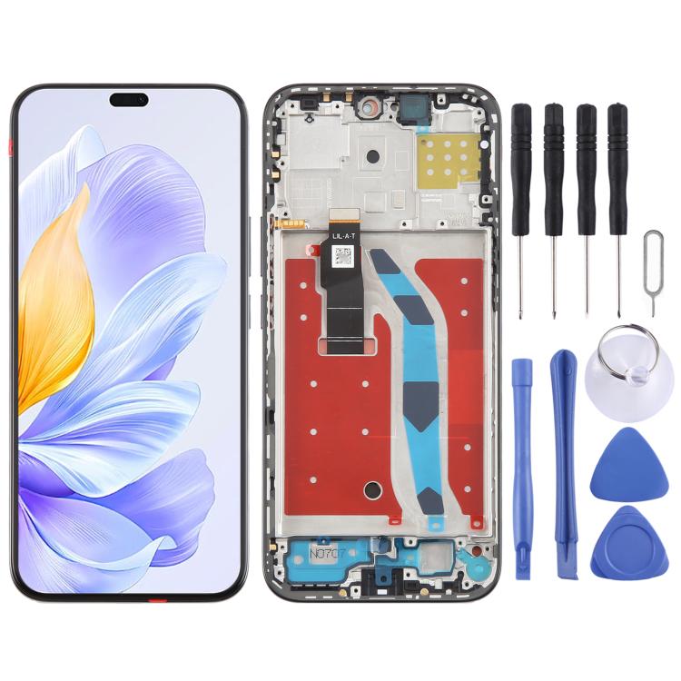 شاشة LCD أصلية كاملة مع إطار لهاتف هونر X60i