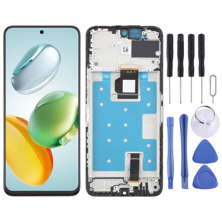شاشة LCD أصلية كاملة مع إطار لهاتف هونر 200 Smart