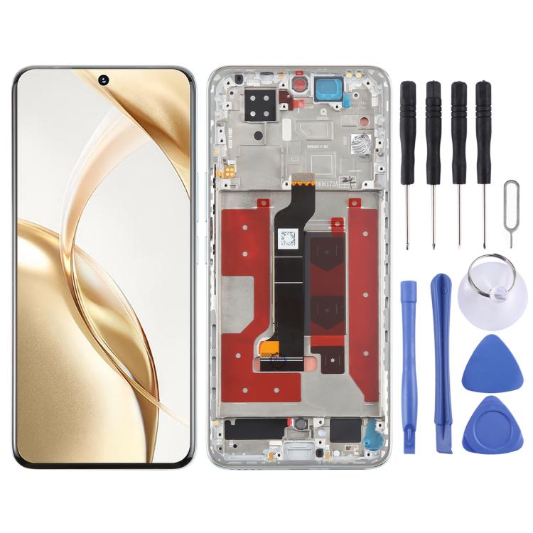 Original full LCD screen with frame for Honor 200