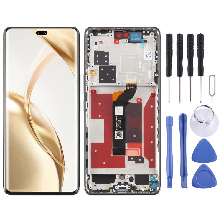 شاشة LCD أصلية كاملة مع إطار لهاتف هونر 200 Pro