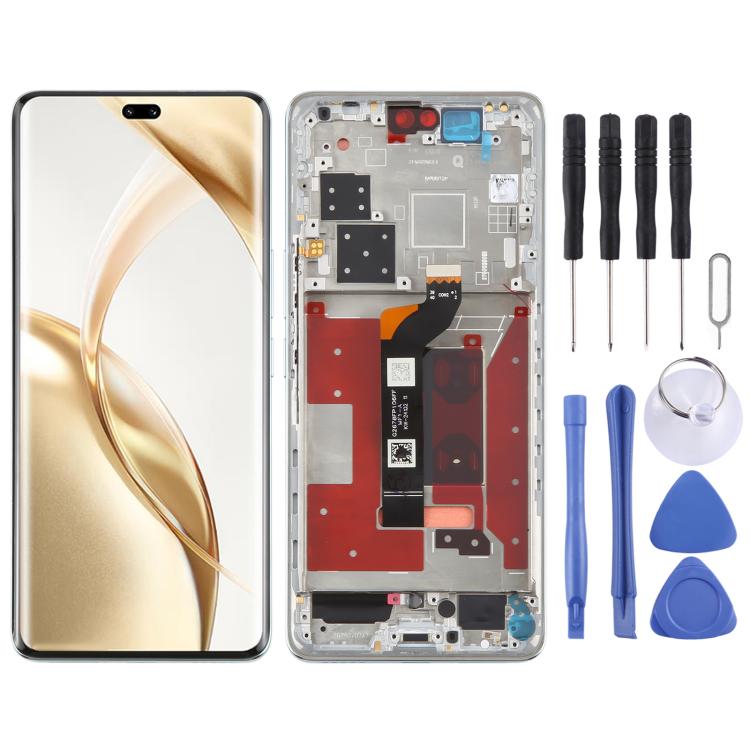 شاشة LCD أصلية كاملة مع إطار لهاتف هونر 200 Pro