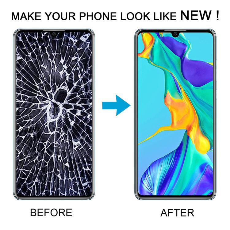 شاشة TFT LCD مع إطار لهواوي P30 مجموعة كاملة (بدون بصمة)
