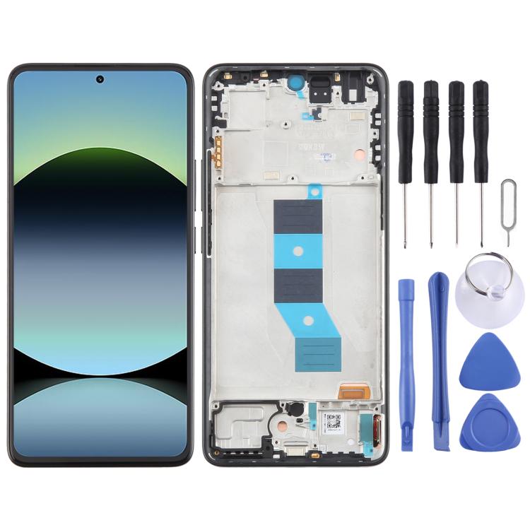 Original full LCD screen with frame for Xiaomi Redmi Note 14 Pro 5G