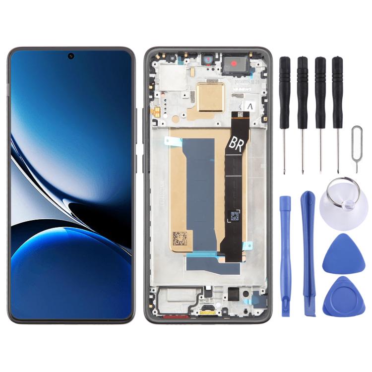 شاشة AMOLED أصلية مع إطار شاومي Redmi Turbo 4