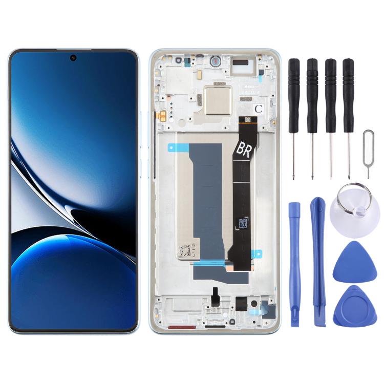 شاشة AMOLED أصلية مع إطار شاومي Redmi Turbo 4